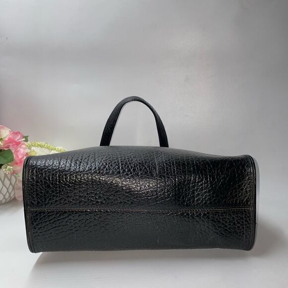 DKNY Embossed Leather Tote Black Large - Picture 5 of 10